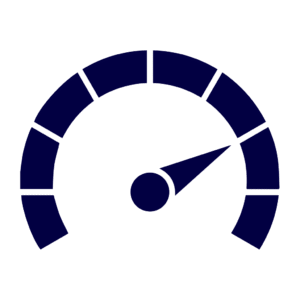 ExactSearch executive search gauge showing speed