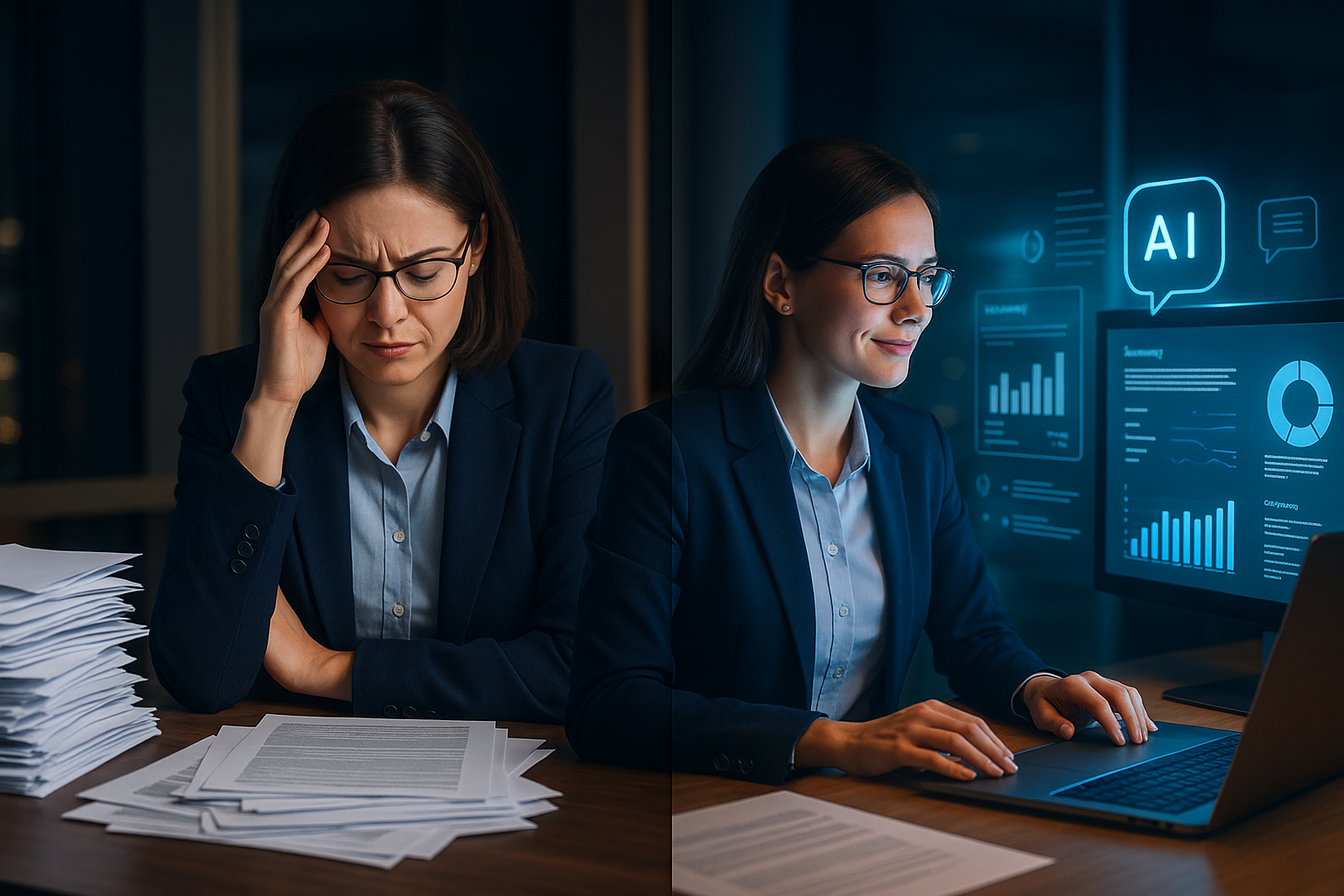 non-technical leader using AI